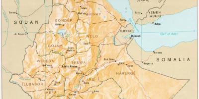 Najstarejši Etiopski zemljevid